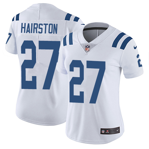 Indianapolis Colts #27 Limited Nate Hairston White Nike NFL Road Women Vapor Untouchable jerseys->indianapolis colts->NFL Jersey